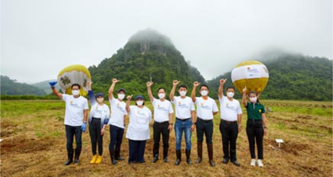 สิงห์ เอสเตทมุ่ง สู่การเป็นองค์กร Carbon Neutrality 2030 จับมือพันธมิตร สยามคูโบต้า ไทยคม Kick off แคมเปญ “ปลูกป่าด้วยปลายนิ้ว” ตั้งเป้าสร้างพื้นที่ป่า 1 ล้านตร.ม. บริเวณสิงห์ ปาร์ค เชียงราย