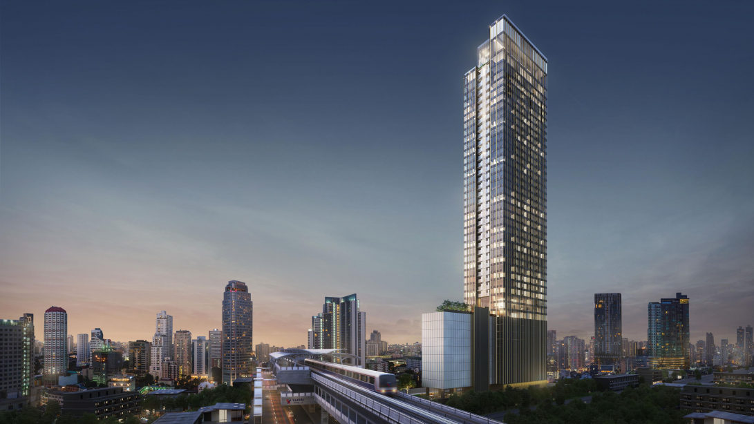 The ESSE Sukhumvit 36, a joint venture partnership between Singha Estate and Hong Kong Land are ready to unveil a completed building of an ultimate luxury condominium located next to BTS Thonglor in Q4 this year, worth over 6.5 billion baht